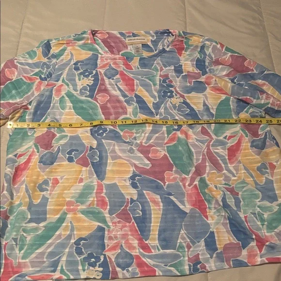 Alfred Dunner Multicolor Women's Blouse sz2X NWT - Picture 5 of 7